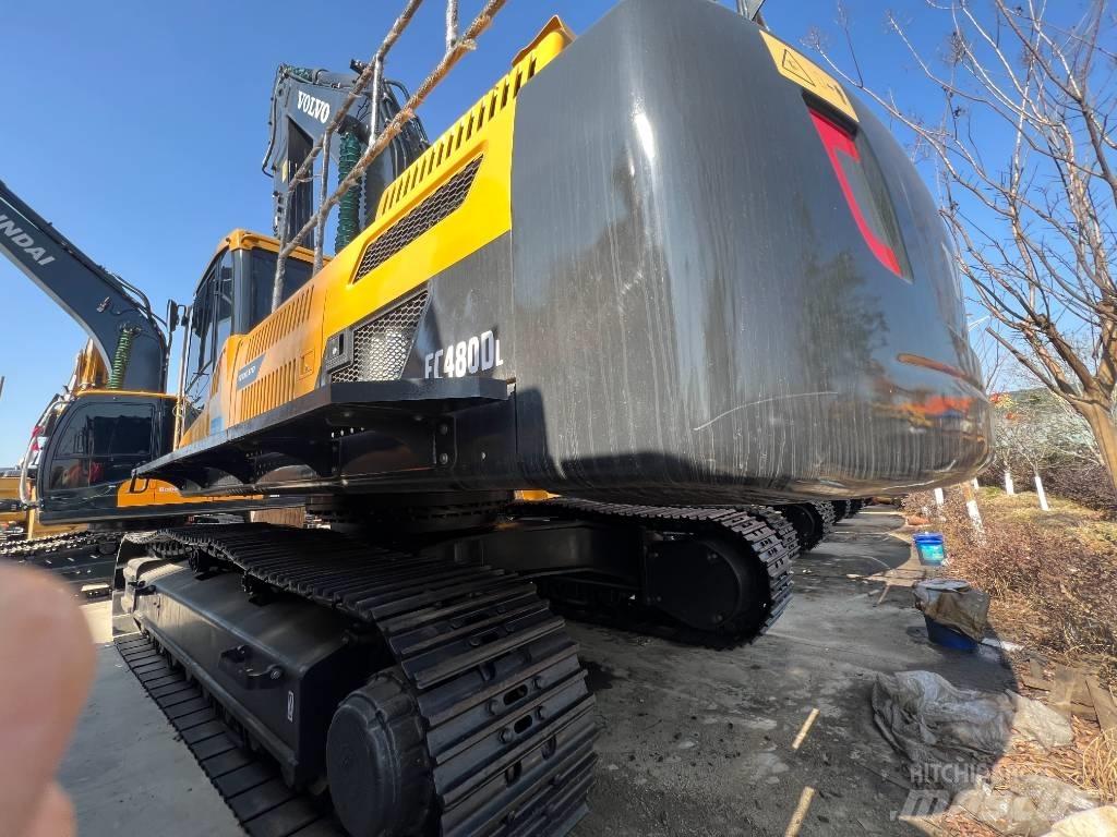 Volvo EC480DL Kāpurķēžu ekskavatori