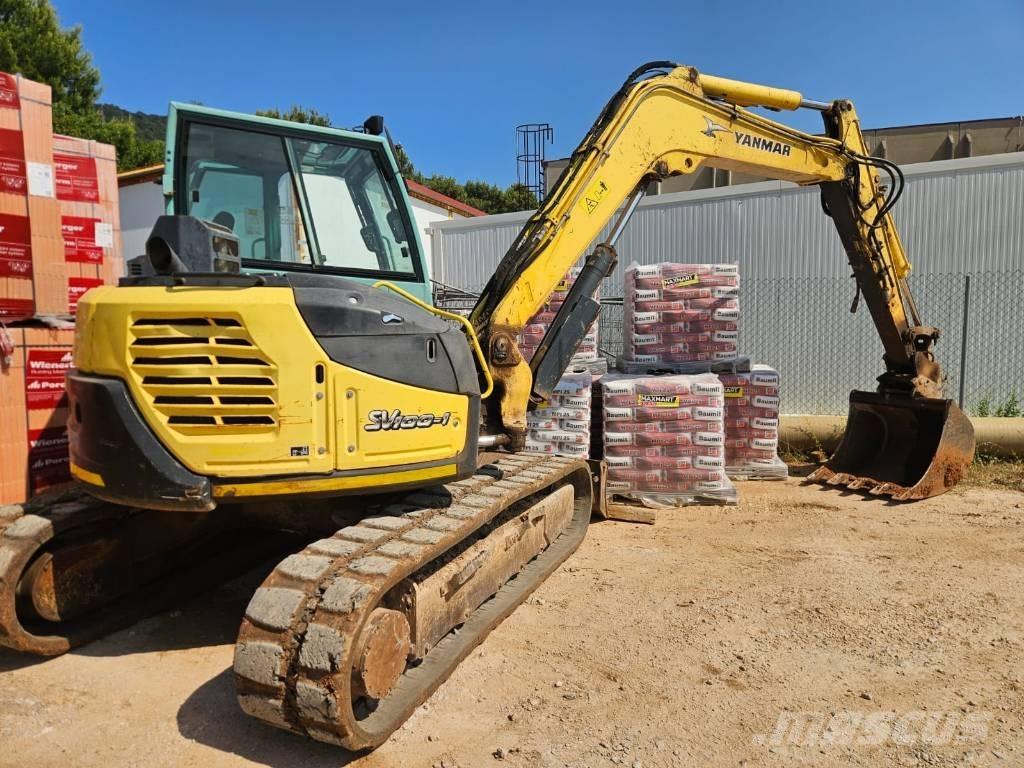 Yanmar SV 100-1 Vidēja lieluma ekskavatori 7 t - 12 t