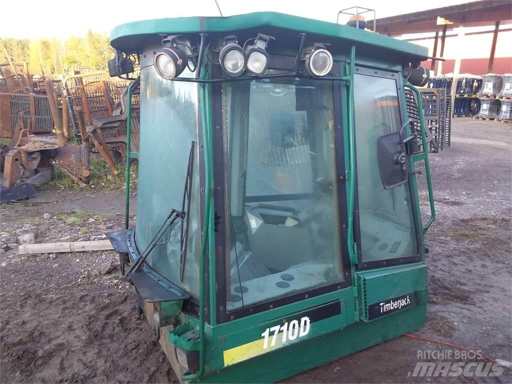 Timberjack 1710d Kabīnes un interjers