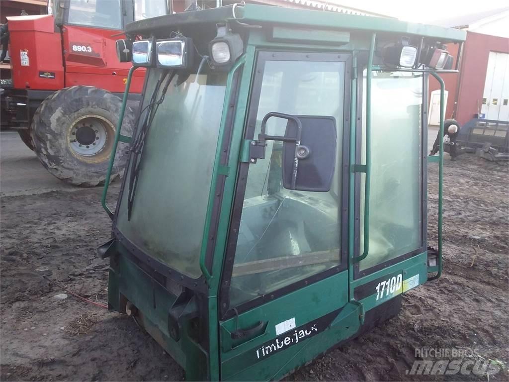 Timberjack 1710d Kabīnes un interjers