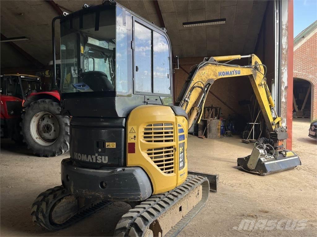 Komatsu PC27MR-2 Ekskavatori uz riteņiem