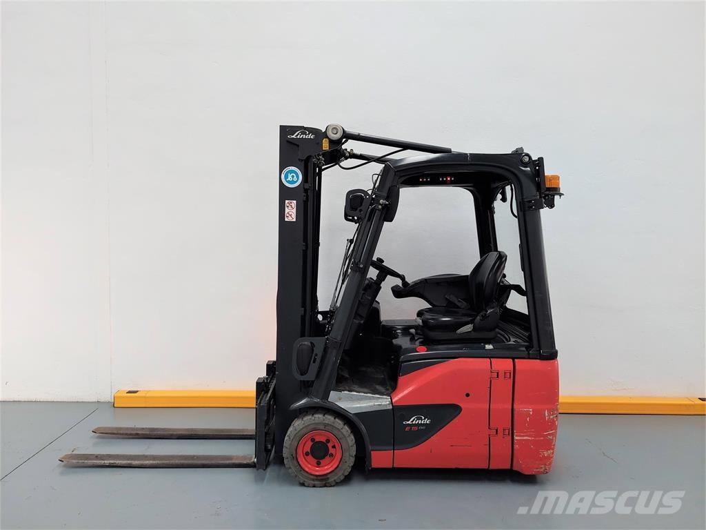 Linde E15 EVO Elektriskie iekrāvēji