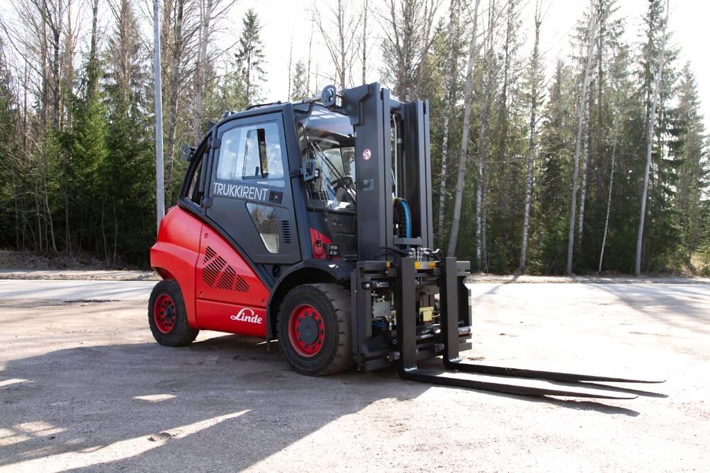 Linde H50D-02/600 Tehnika ar dīzeļa dzinēju