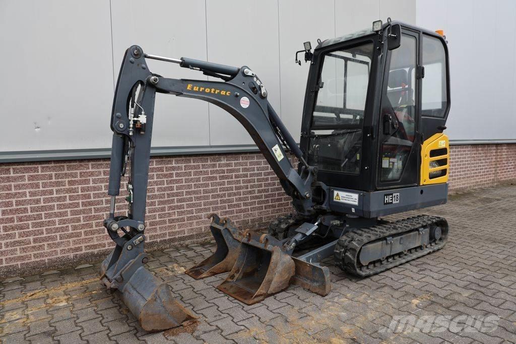 Eurotrac HE18 Mini ekskavatori < 7 t
