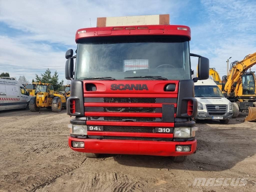 Scania 94 L Smagās mašīnas ar konteineriem