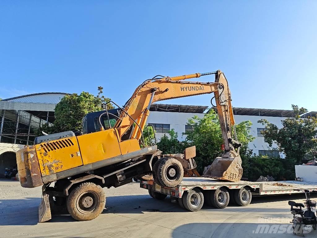 Hyundai Robex 210w-7 Ekskavatori uz riteņiem