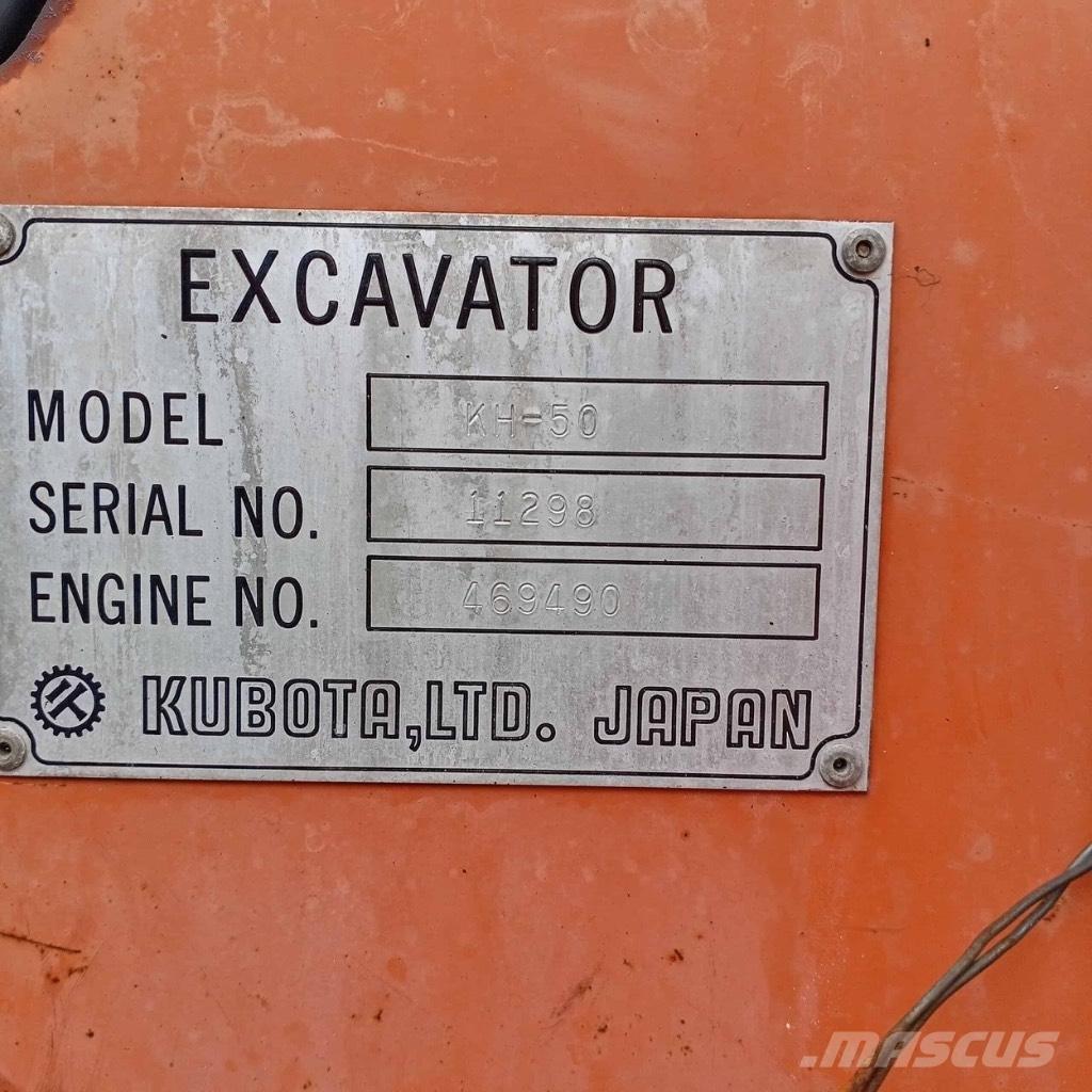 Kubota KH 50 Mini ekskavatori < 7 t