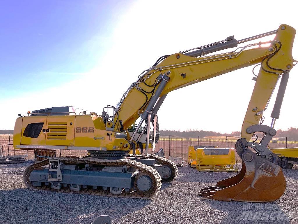 Liebherr R966 LC-V Kāpurķēžu ekskavatori