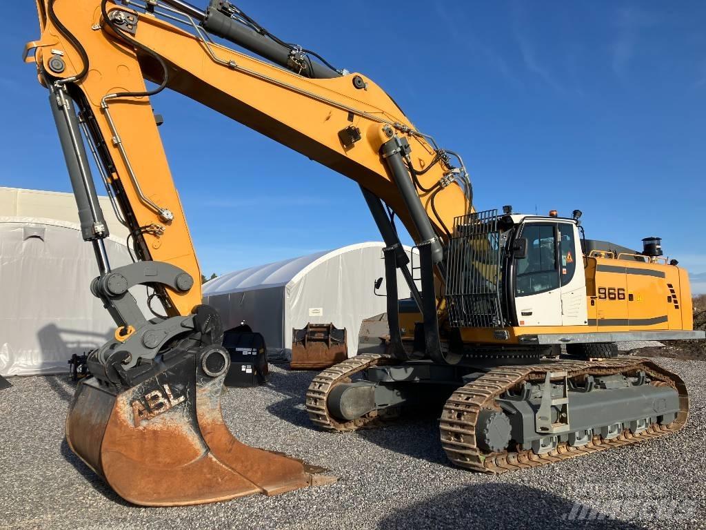 Liebherr R966 LC-V Kāpurķēžu ekskavatori