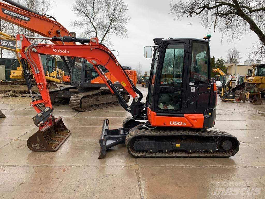 Kubota U50-5 Mini ekskavatori < 7 t