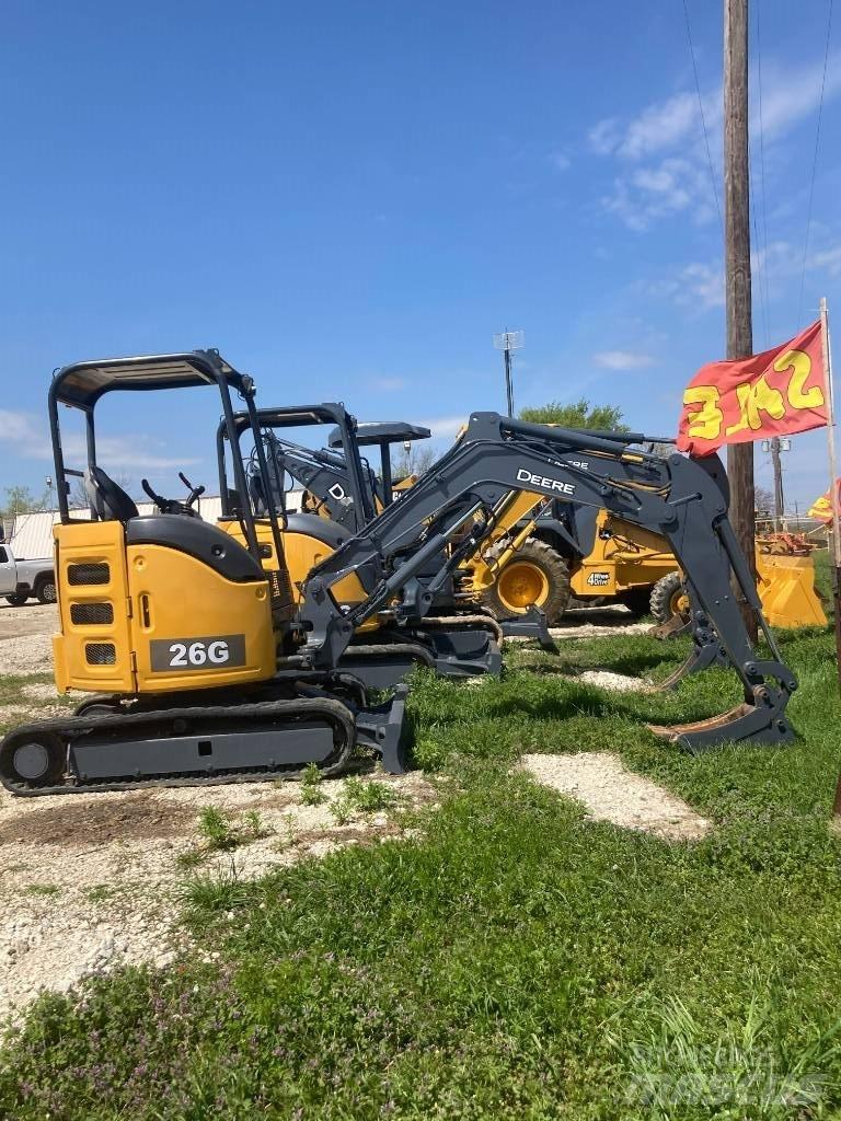 John Deere 26G Demontāžas ekskavators