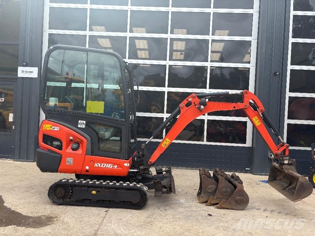 Kubota KX 016-4 Mini ekskavatori < 7 t