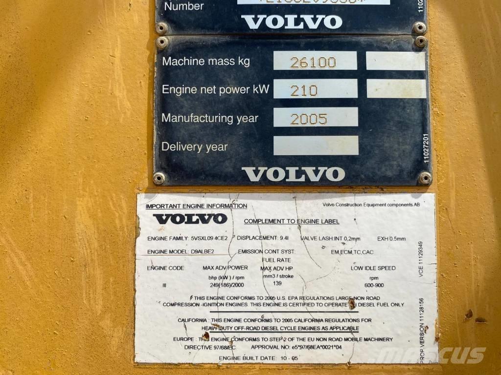 Volvo L 150 E Iekrāvēji uz riteņiem
