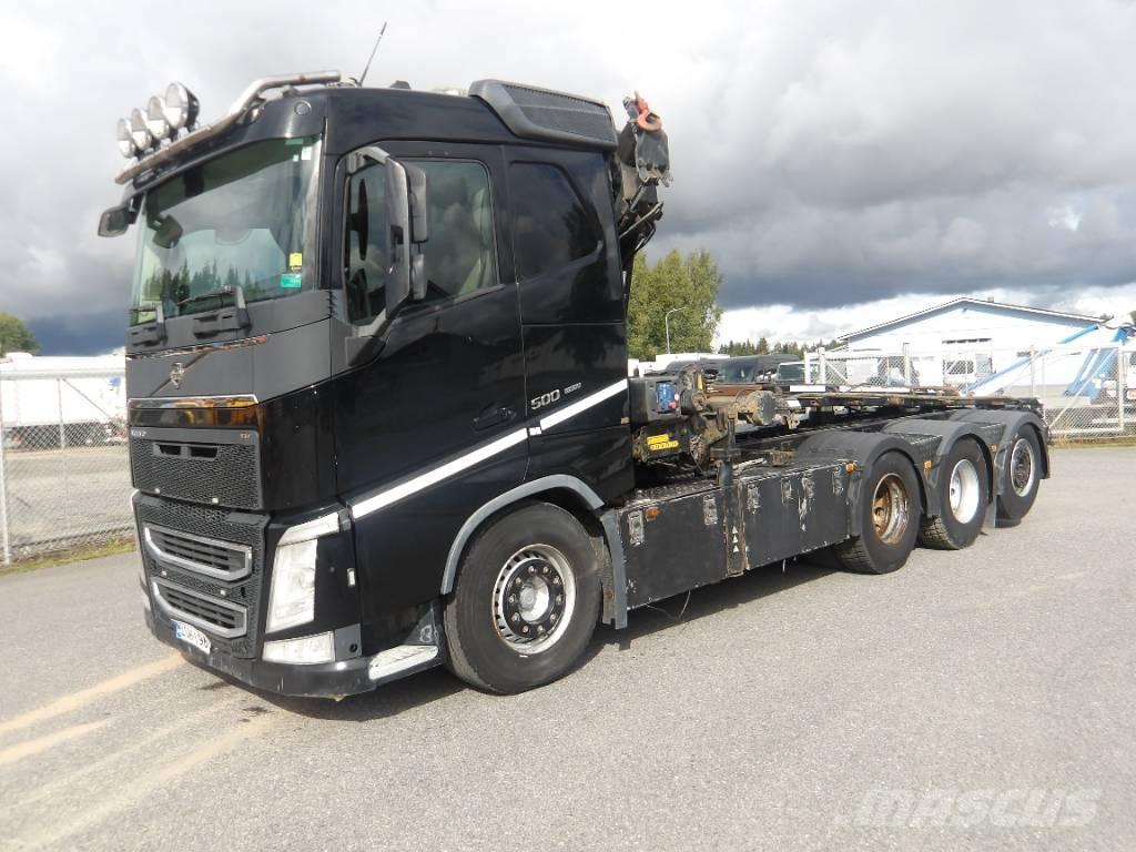 Volvo FH 500 8x4 Smagās mašīnas ar celtni
