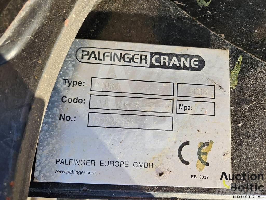 Palfinger PJ080 Smagās mašīnas ar celtni