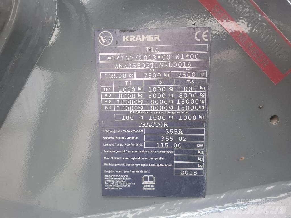 Kramer 8155 Iekrāvēji uz riteņiem