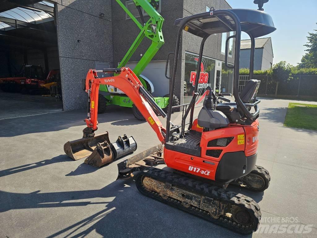 Kubota U 17-3 Mini ekskavatori < 7 t