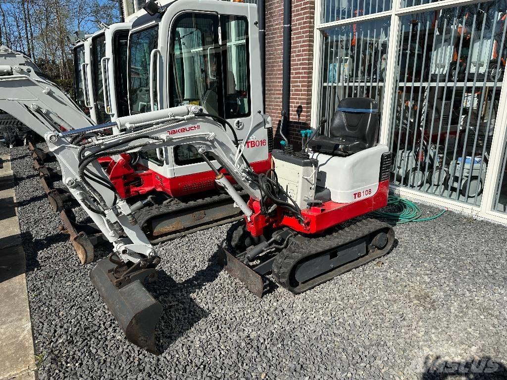 Takeuchi TB 108 Mini ekskavatori < 7 t
