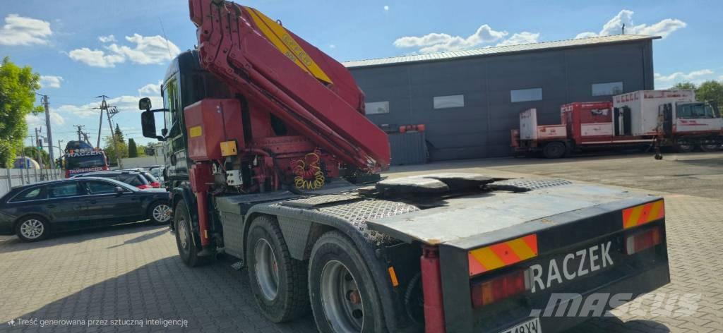 Scania G 400 Smagās mašīnas ar celtni