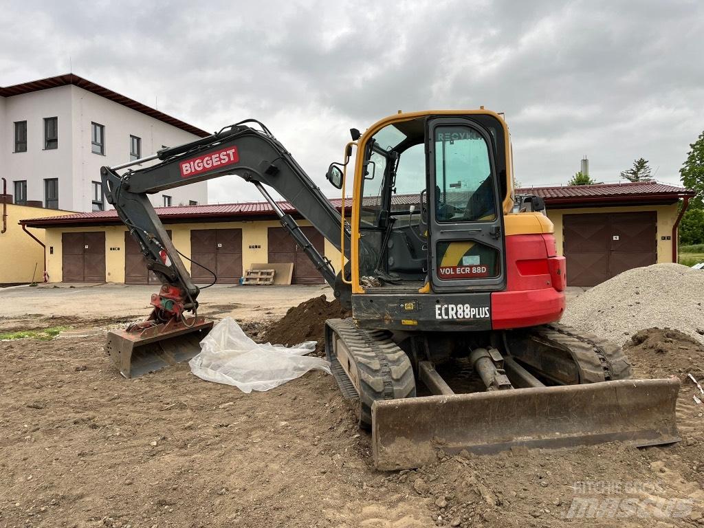 Volvo ECR 88 PLUS Vidēja lieluma ekskavatori 7 t - 12 t