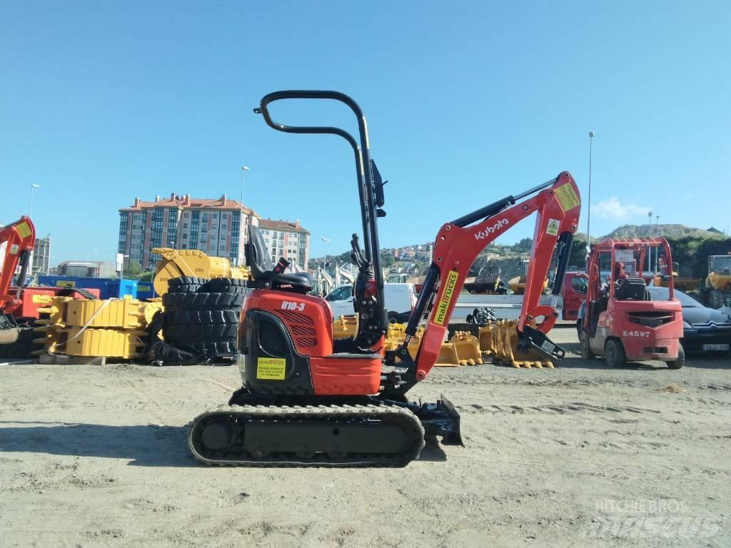 Kubota U 10-3 Mini ekskavatori < 7 t