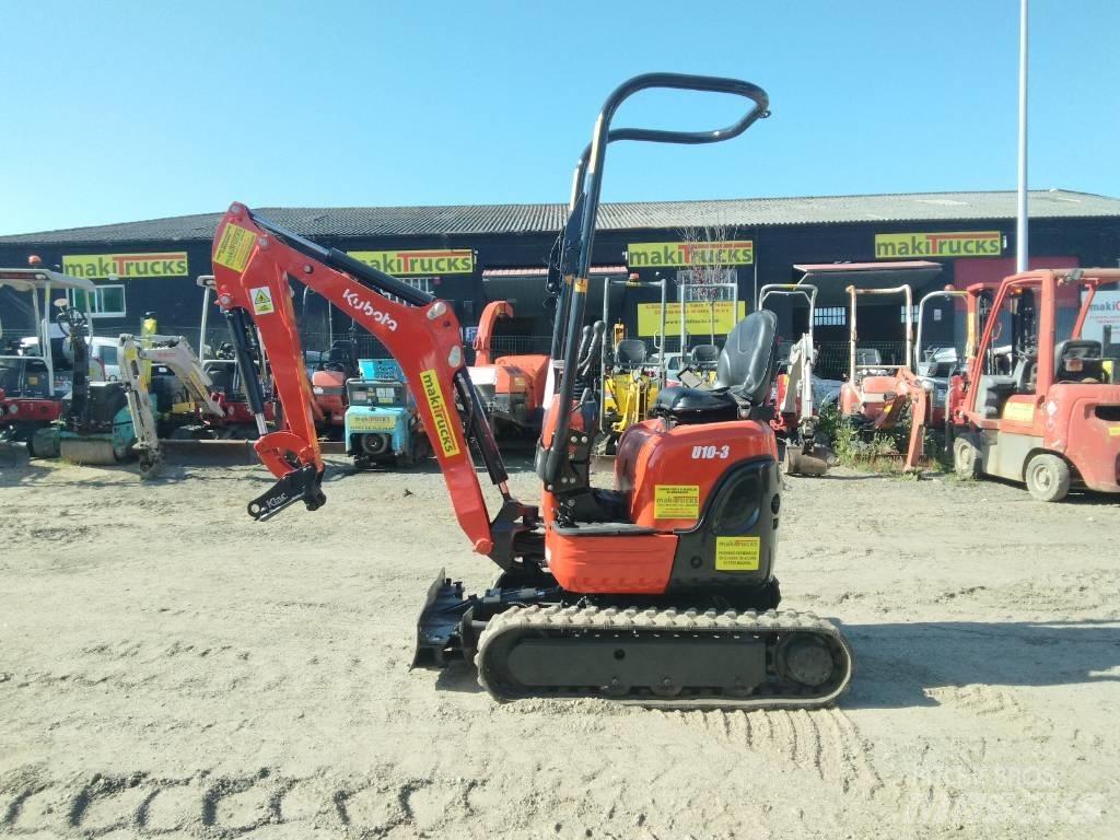Kubota U 10-3 Mini ekskavatori < 7 t