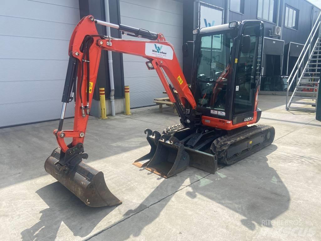 Kubota U 27-4 Mini ekskavatori < 7 t