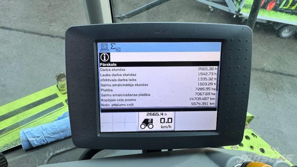CLAAS Lexion 770 TT Ražas novākšanas kombaini