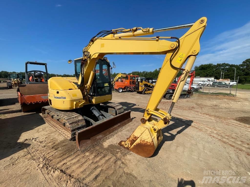 Komatsu pc78us-10 Kāpurķēžu ekskavatori