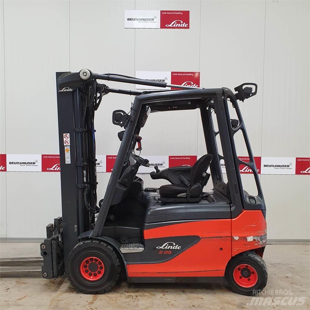 Linde E25 Elektriskie iekrāvēji