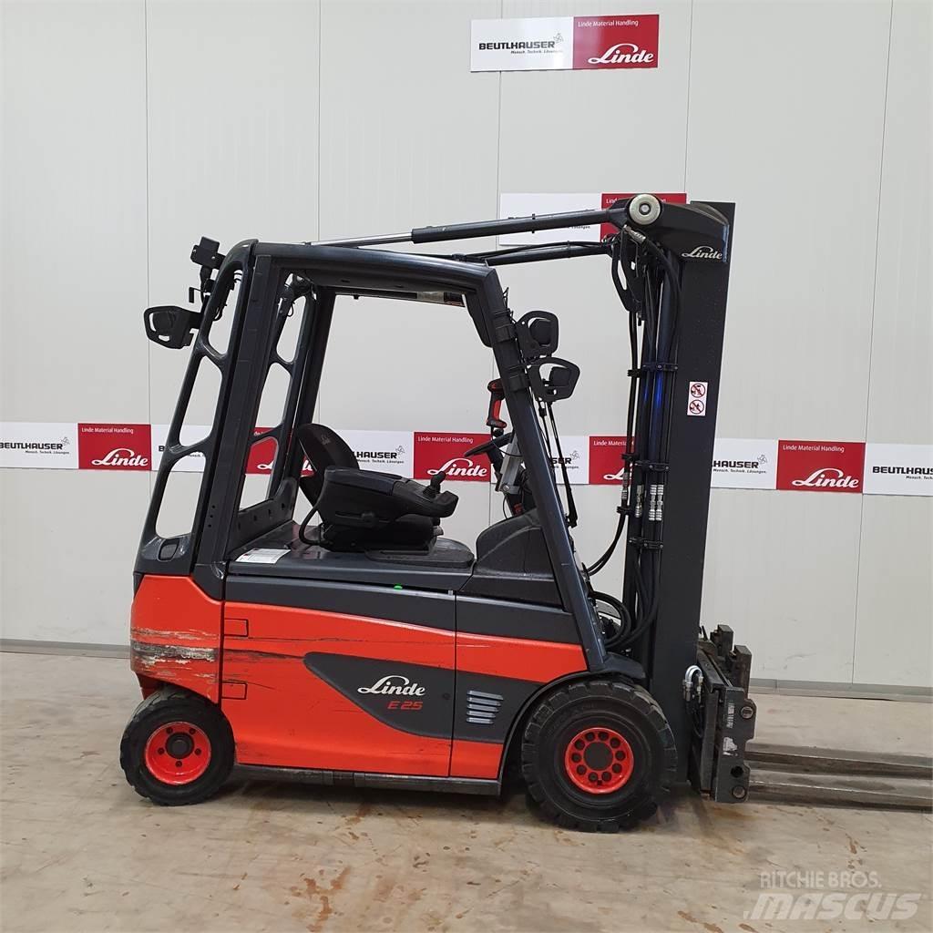Linde E25 Elektriskie iekrāvēji