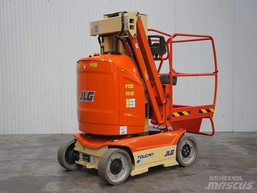 JLG Toucan 8 E Vertikālie pacēlāji