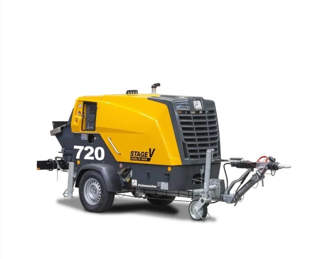 Putzmeister P 720 Betona-klona sūkņi