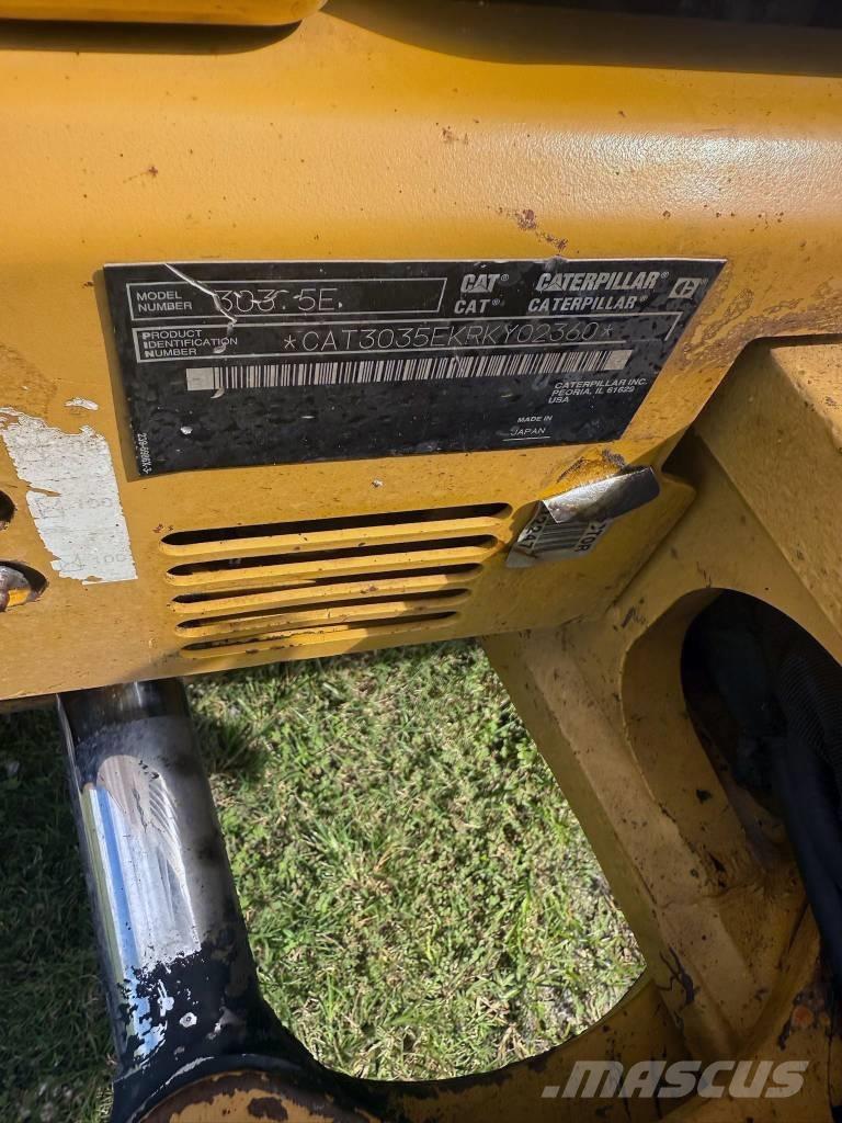 CAT 303.5 E CR Mini ekskavatori < 7 t