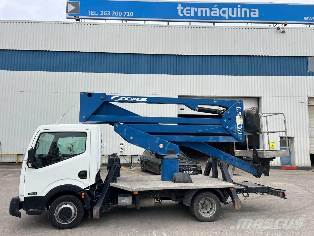 Nissan CABSTAR 35.11 Pacēlāji uz automašīnas bāzes