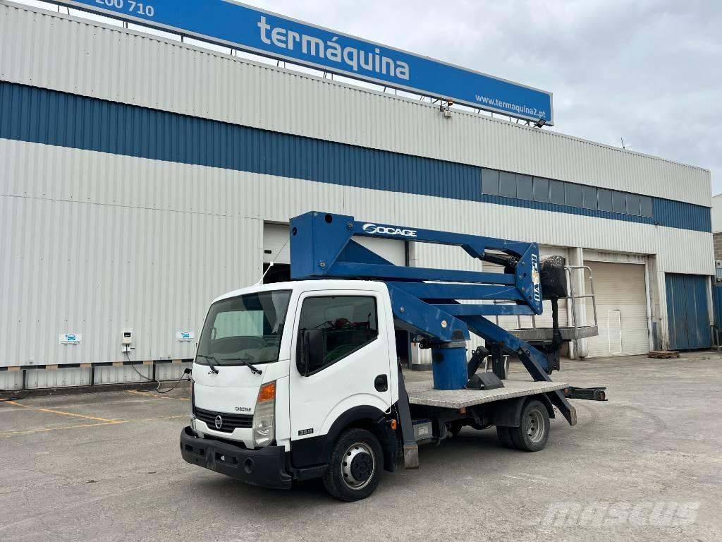Nissan CABSTAR 35.11 Pacēlāji uz automašīnas bāzes