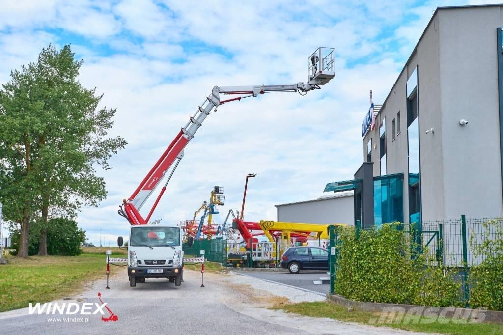 Multitel MJ 226 Pacēlāji uz automašīnas bāzes