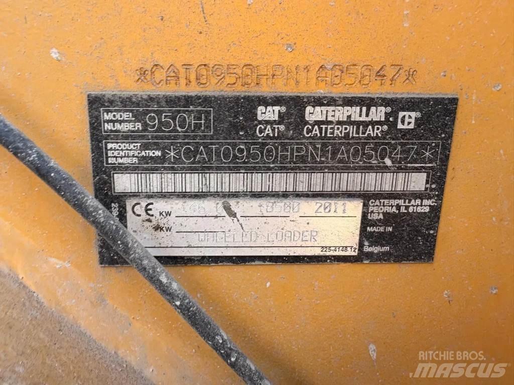 CAT 950H Iekrāvēji uz riteņiem