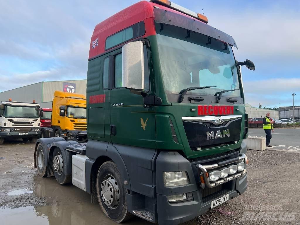 MAN TGX 26.480 Vilcēji