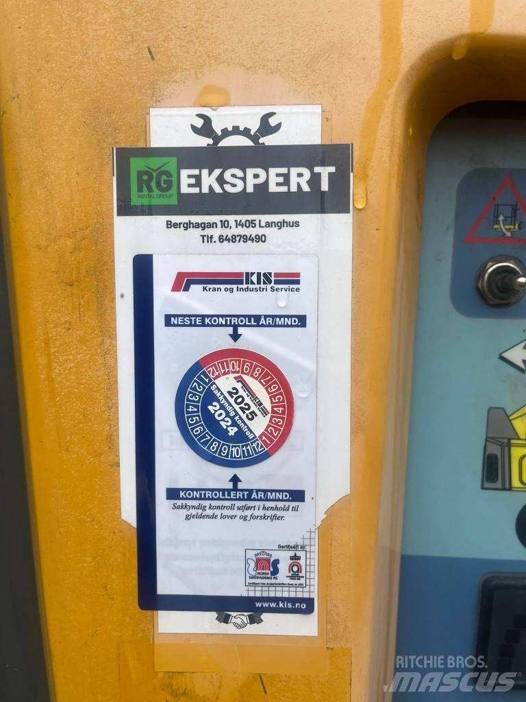 Haulotte HT 23 RTJ Kompakts pacēlājs ar rotējošu strēli