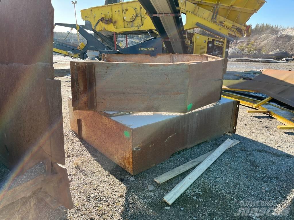 Metso C 160 Drupinātāji