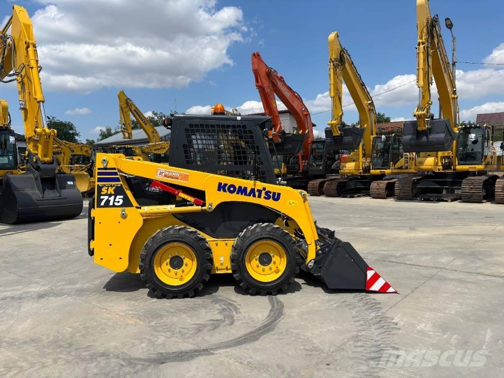 Komatsu SK 715-8 Lietoti riteņu kompaktiekrāvēji
