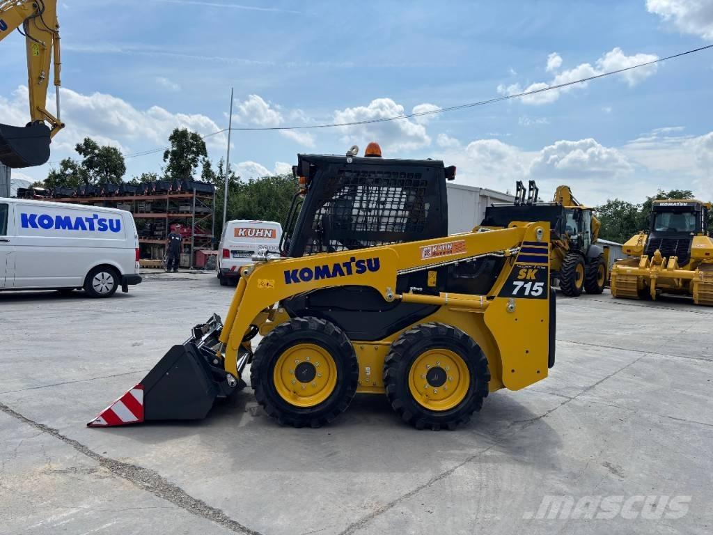 Komatsu SK 715-8 Lietoti riteņu kompaktiekrāvēji