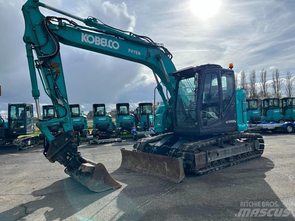 Kobelco SK 140 SR LC Kāpurķēžu ekskavatori