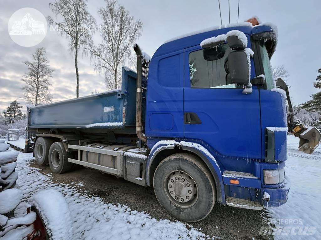 Scania R 124 GB 470 Treileri ar āķi