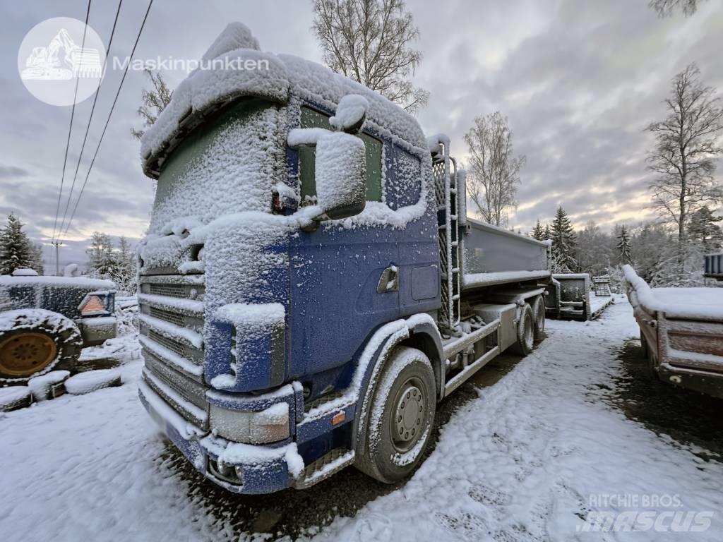 Scania R 124 GB 470 Treileri ar āķi