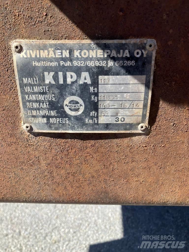 Kipa 145 Graudu pārkraušanas piekabes