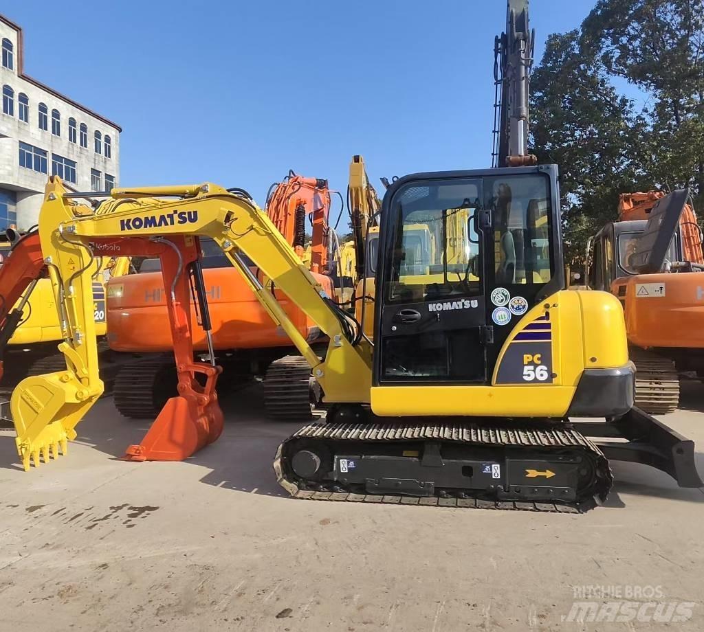 Komatsu PC 56 Kāpurķēžu ekskavatori