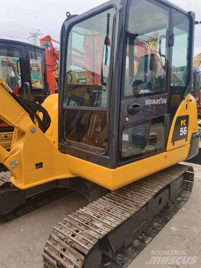 Komatsu PC 56 Kāpurķēžu ekskavatori
