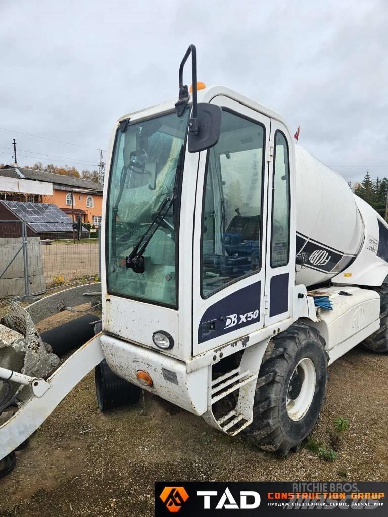 Fiori DB X50 Betona/javas maisītāji